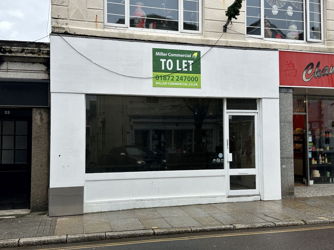 Retail Property (High Street) for rent in Penzance. From Miller Commercial - Commercial