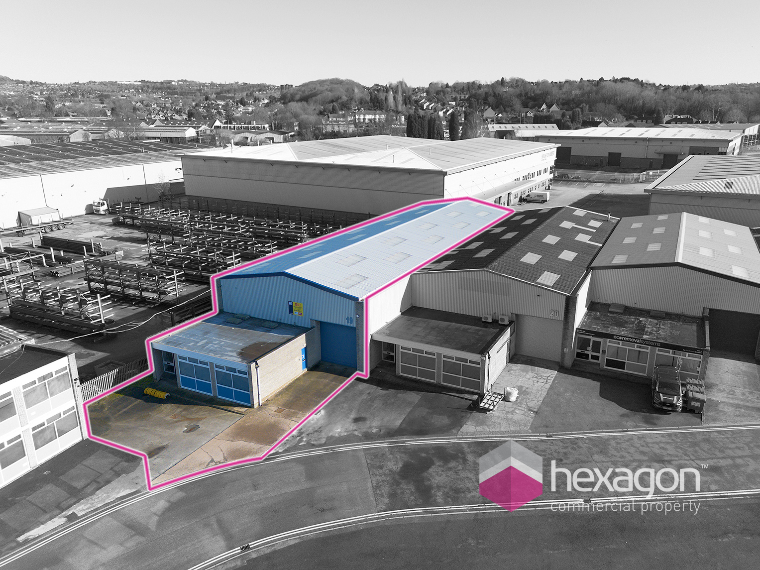 Light Industrial for rent in Cradley Heath. From Hexagon Commercial Property