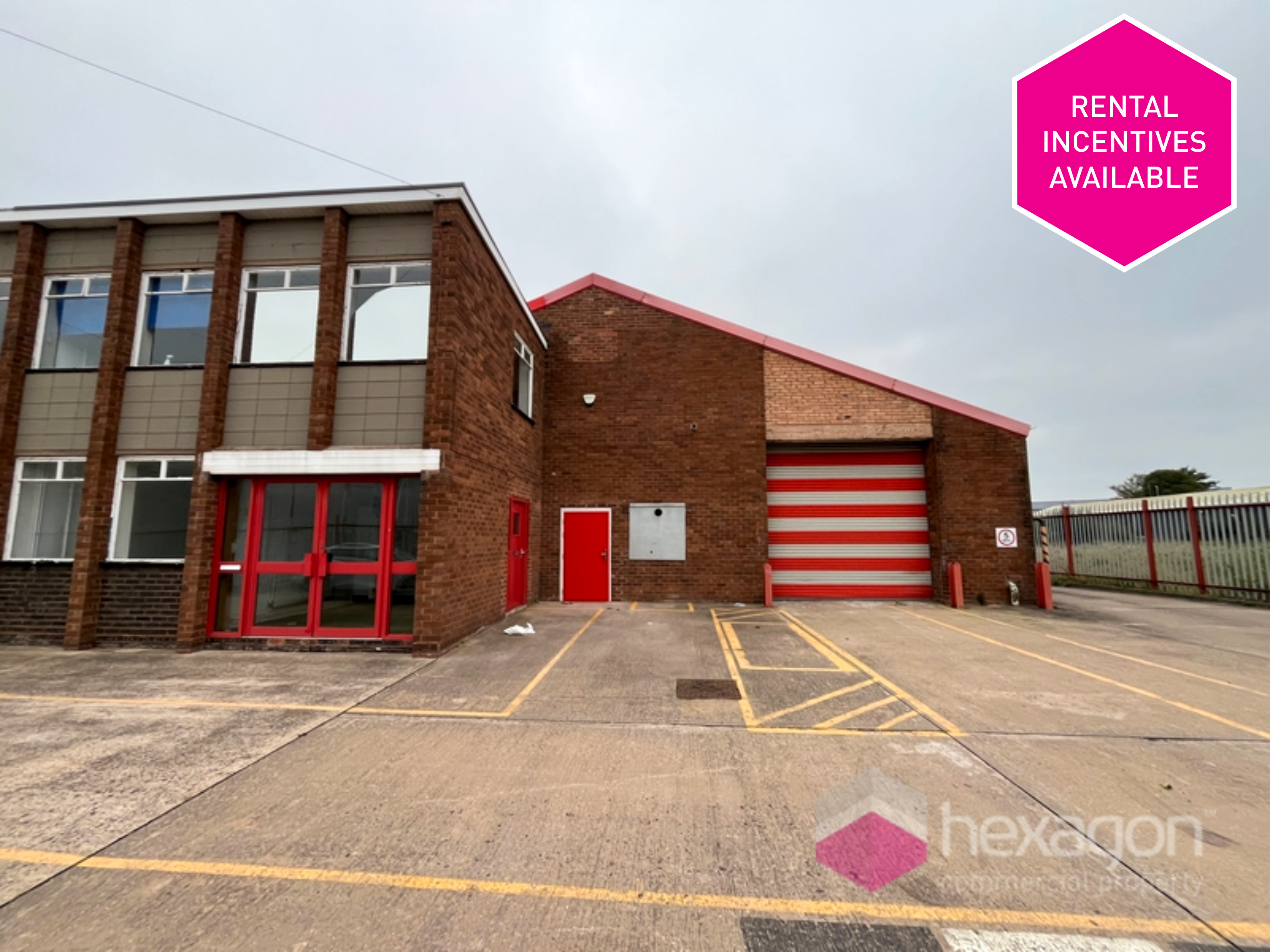 Light Industrial for rent in Walsall. From Hexagon Commercial Property