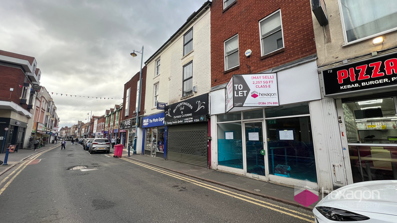 Retail Property (High Street) for rent in Stourbridge. From Hexagon Commercial Property