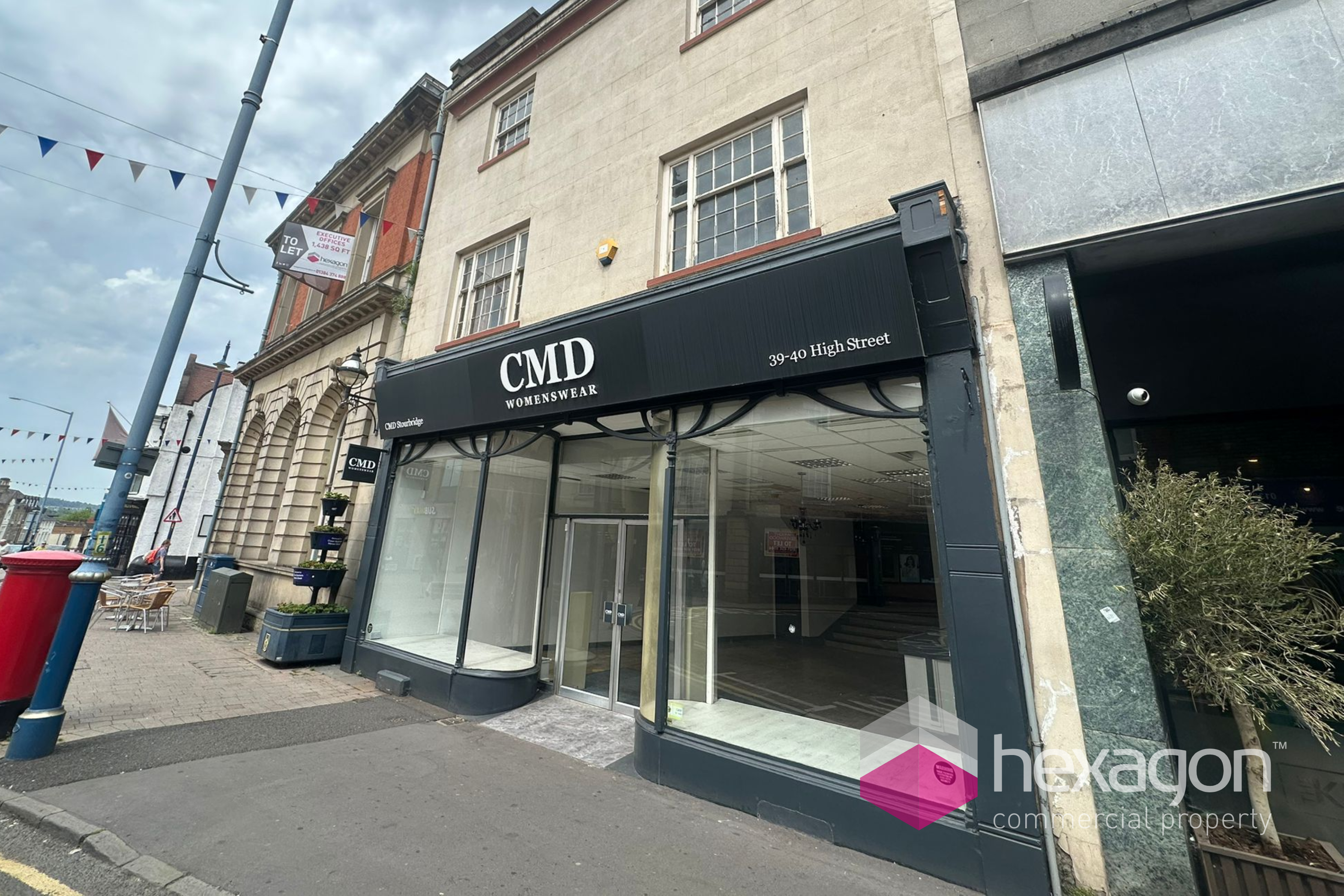Retail Property (High Street) for rent in Stourbridge. From Hexagon Commercial Property