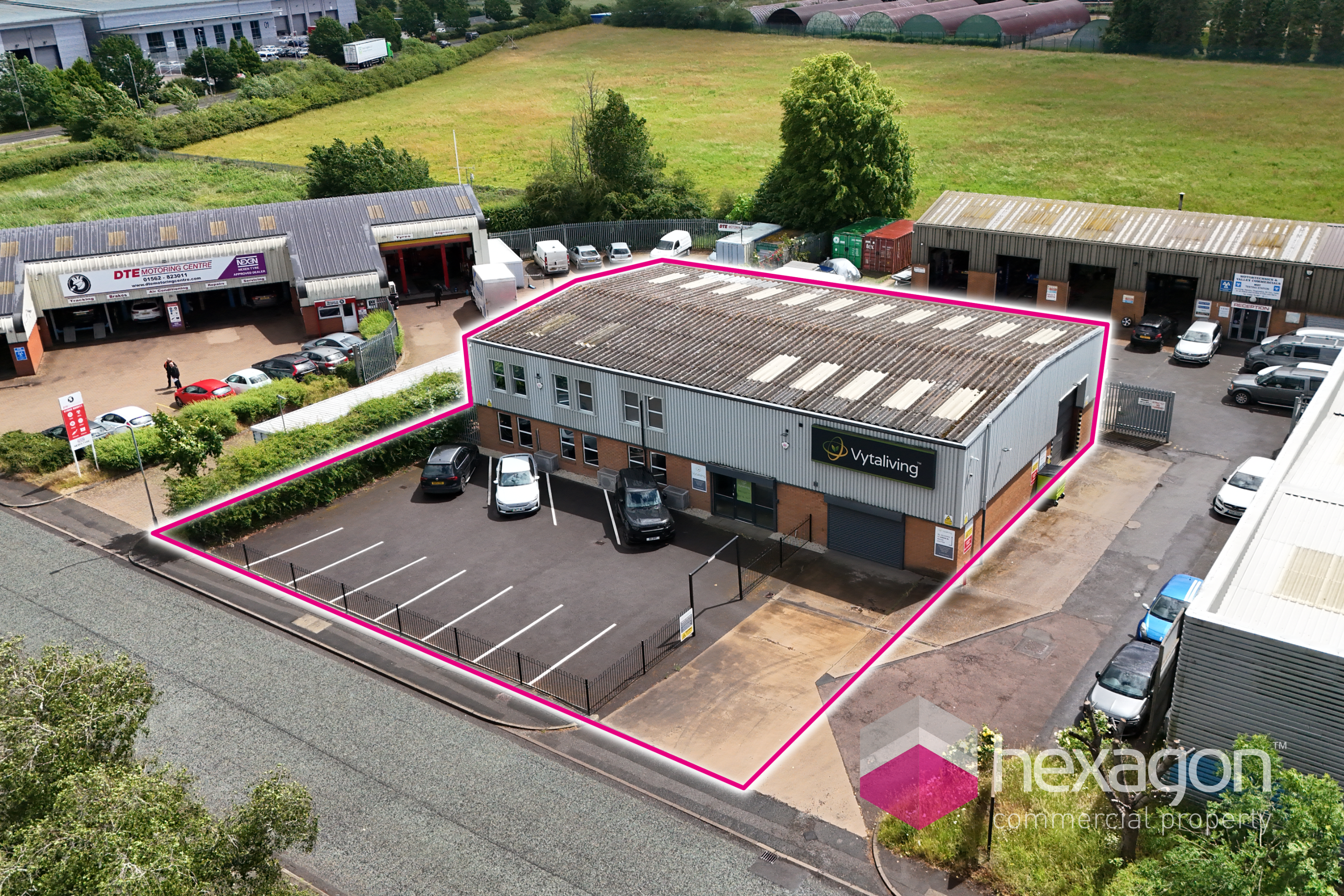Light Industrial for rent in Kidderminster. From Hexagon Commercial Property
