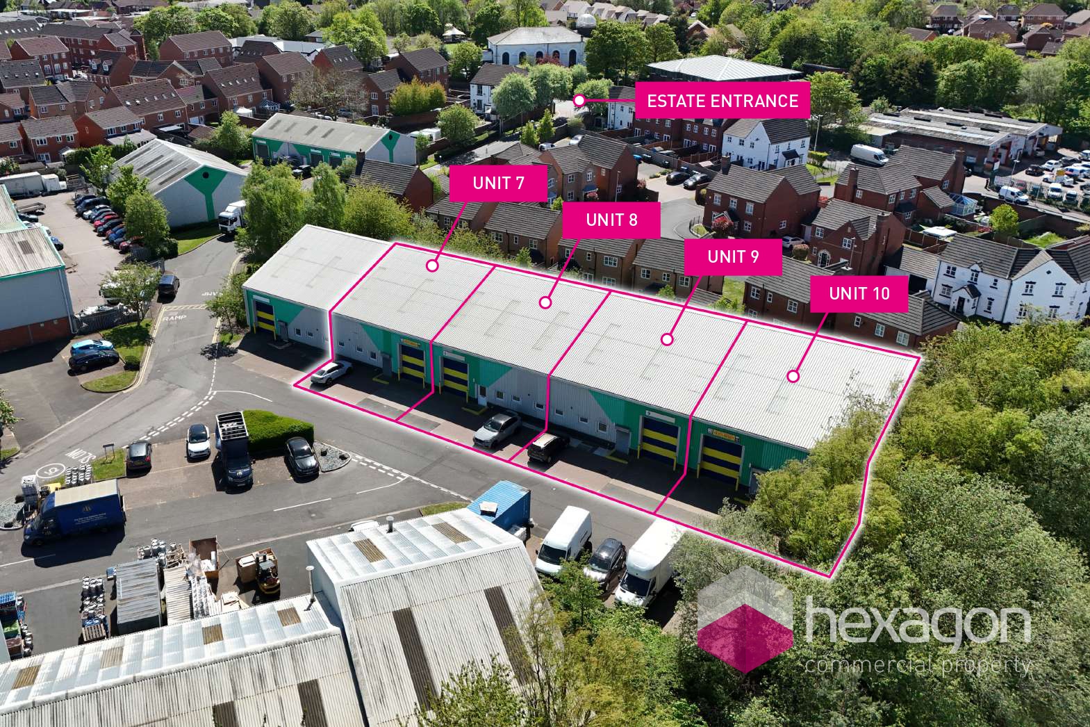 Light Industrial for rent in Tipton. From Hexagon Commercial Property